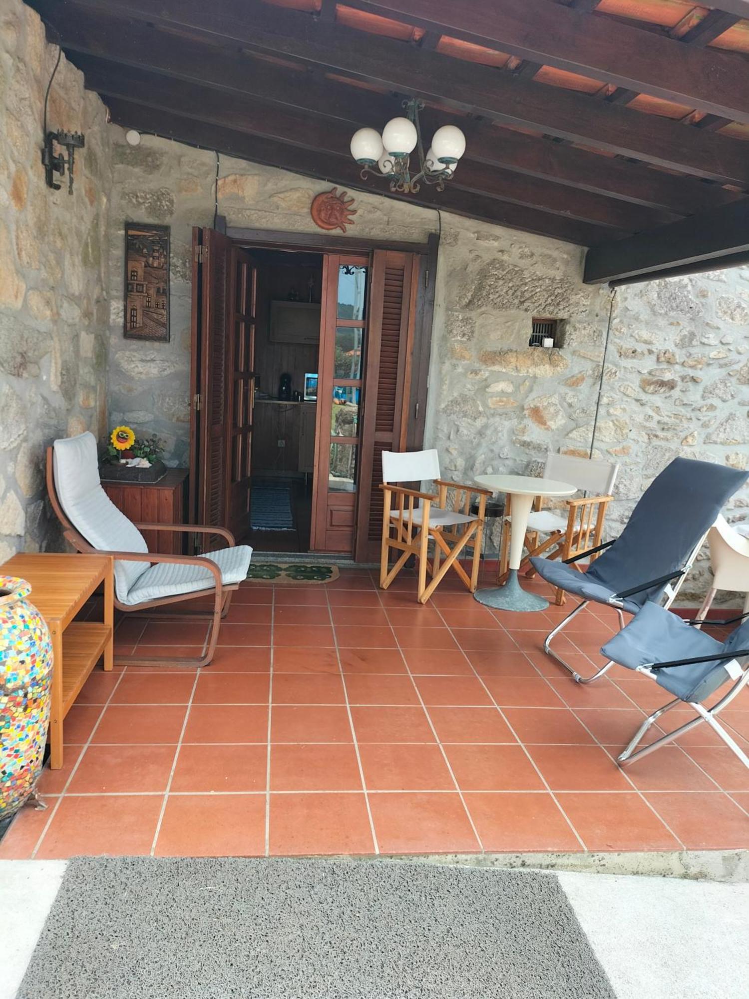 Casa De Madeira E Pedra Villa Afife Exteriör bild